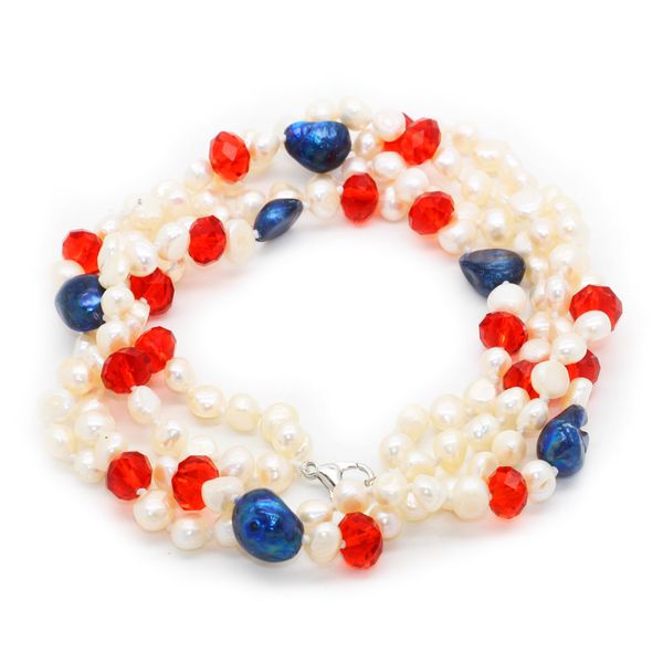 fashion natural freshwater pearl necklace 7-8mm irregular pearl necklace with feminine charm jewelry, Silver
fashion natural freshwater pearl necklace 7-8mm irregular pearl necklace with feminine charm jewelry, Silver