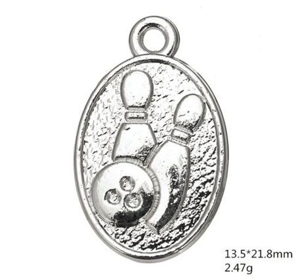 2021 alloy antique silver plated oval shapedv bowling ball and pin sports pendant memory charms other customized jewelry, Bronze;silver
2021 alloy antique silver plated oval shapedv bowling ball and pin sports pendant memory charms other customized jewelry, Bronze;silver