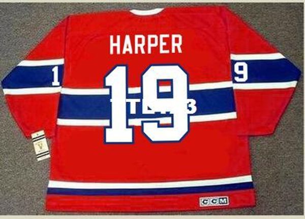 men #19 terry harper montreal canadiens 1969 ccm vintage away hockey jersey or custom any name or number retro jersey, Black;red
men #19 terry harper montreal canadiens 1969 ccm vintage away hockey jersey or custom any name or number retro jersey, Black;red