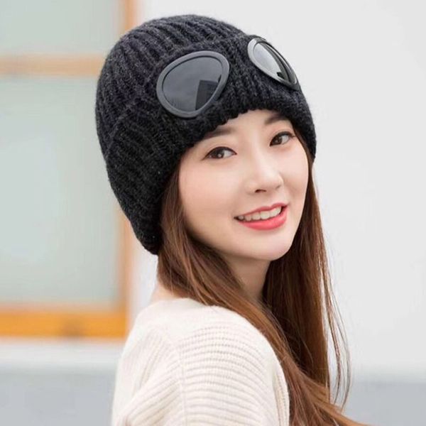 super cool windproof glasses hats for men beanies knitted wool bone solid color hip-hop cap winter women's hat gorro ski cap q4, Blue;gray
super cool windproof glasses hats for men beanies knitted wool bone solid color hip-hop cap winter women's hat gorro ski cap q4, Blue;gray
