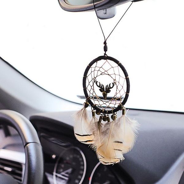 car pendant handmade dream catcher wind chimes rear view mirror charms ornaments automobile feather pendant car hanging gift
car pendant handmade dream catcher wind chimes rear view mirror charms ornaments automobile feather pendant car hanging gift