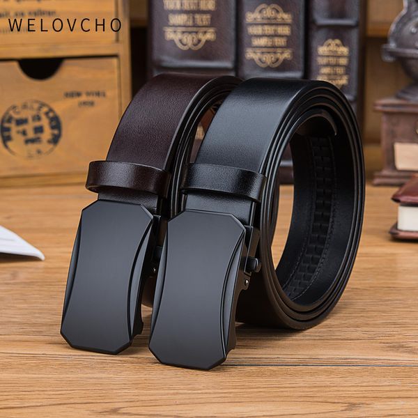 welovcho men's belt cow leather belts fahsion automatic buckle black genuine leather belts for men 3.8cm width e4257-37, Black;brown
welovcho men's belt cow leather belts fahsion automatic buckle black genuine leather belts for men 3.8cm width e4257-37, Black;brown