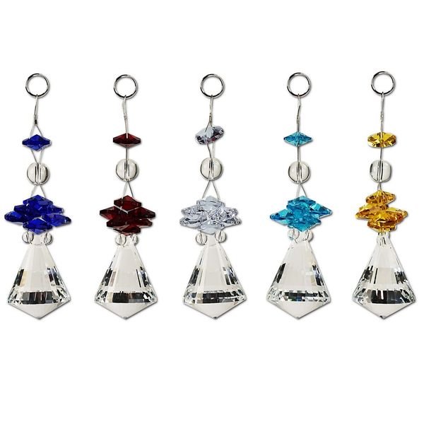 5pcs crystal suncatcher hanging pendant angel handmade ornament wedding decor rainbow maker prisms pendant feng shui home decor
5pcs crystal suncatcher hanging pendant angel handmade ornament wedding decor rainbow maker prisms pendant feng shui home decor