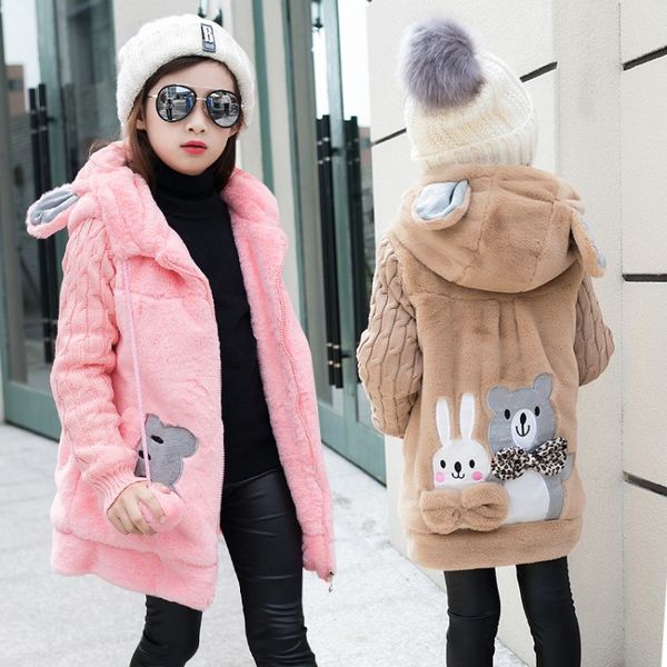 lovely rabbit and little bear winter girls faux fur fleece coat warm jacket xmas snowsuit outerwear children kids clothes, Blue;gray
lovely rabbit and little bear winter girls faux fur fleece coat warm jacket xmas snowsuit outerwear children kids clothes, Blue;gray
