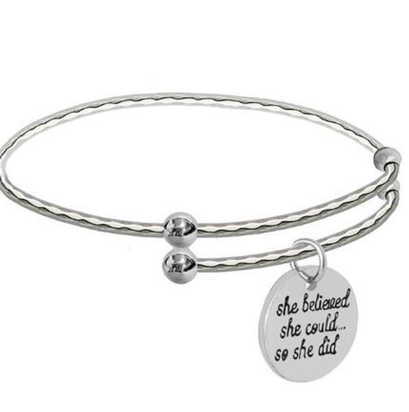6pcs/lot initial letter bracelets & bangles gravure charm silver color expandable wire adjustable tiffan jewelry female for women gifts, Black
6pcs/lot initial letter bracelets & bangles gravure charm silver color expandable wire adjustable tiffan jewelry female for women gifts, Black