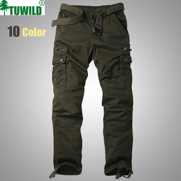 tuwild europe and large size special forces tactical pants cool men's multi-pocket camouflage pants men's overalls, Black
tuwild europe and large size special forces tactical pants cool men's multi-pocket camouflage pants men's overalls, Black