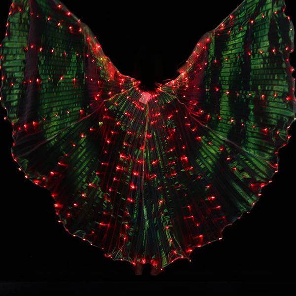 new women belly dance led isis wings with adjustable stick accessories stage performance props shining white led wing 360 degree, Black;red
new women belly dance led isis wings with adjustable stick accessories stage performance props shining white led wing 360 degree, Black;red
