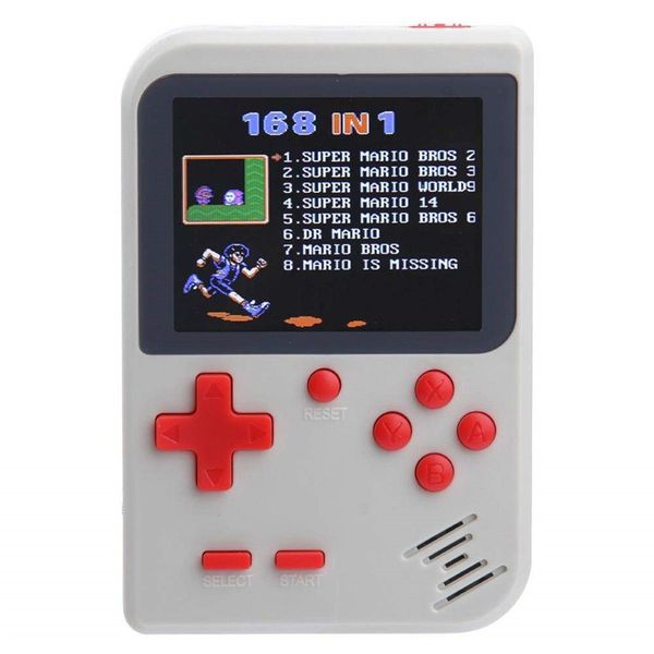 2018 New Mini Handheld Game Console Retro Game Console 2.8 Inch Screen 168 Classic Pocket Game Player TV Output Portable Video Games Console
2018 New Mini Handheld Game Console Retro Game Console 2.8 Inch Screen 168 Classic Pocket Game Player TV Output Portable Video Games Console