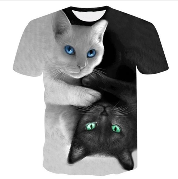 cat t-shirt women/men 3d printed cat kitty hip-hop cartoon tee summer fashion clothing hipster gift lover cat outfits u436, White;black
cat t-shirt women/men 3d printed cat kitty hip-hop cartoon tee summer fashion clothing hipster gift lover cat outfits u436, White;black