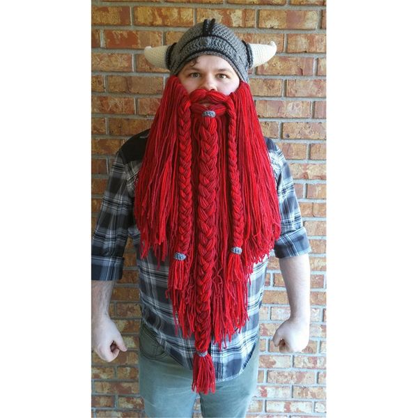 cosplay party festival fashion accessories men knit barbarian vagabond long beard viking horn beanie hat funny crazy cap winter
cosplay party festival fashion accessories men knit barbarian vagabond long beard viking horn beanie hat funny crazy cap winter
