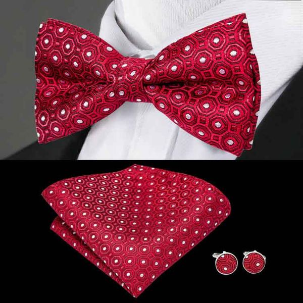 red bow tie with white dots jacquard woven silk bowtie standard discount fashion wedding dress business ng shippinglh-708, Black;gray
red bow tie with white dots jacquard woven silk bowtie standard discount fashion wedding dress business ng shippinglh-708, Black;gray