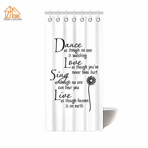 memory home custom dance love sing live flower quotes design mildew proof polyester fabric shower curtain white
memory home custom dance love sing live flower quotes design mildew proof polyester fabric shower curtain white