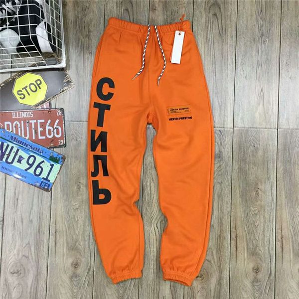 Heron Preston CTNNB Kanye West Sweatpants Mens Casual Jogger Pants Letter Printed Pencil Pants Cotton Trousers
Heron Preston CTNNB Kanye West Sweatpants Mens Casual Jogger Pants Letter Printed Pencil Pants Cotton Trousers