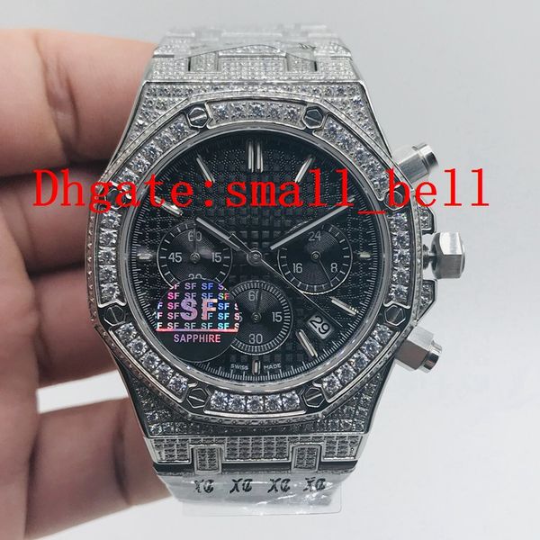 sf new products 26320st men's stainless steel diamond watch imported vk quartz movement 42mm men's multi-function diamond watch, Slivery;brown
sf new products 26320st men's stainless steel diamond watch imported vk quartz movement 42mm men's multi-function diamond watch, Slivery;brown