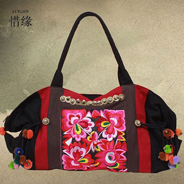 xiyuan individual fashion female pompon bell leisure shoulder bag lady cotton and linen embroidery hand bags for girls
xiyuan individual fashion female pompon bell leisure shoulder bag lady cotton and linen embroidery hand bags for girls