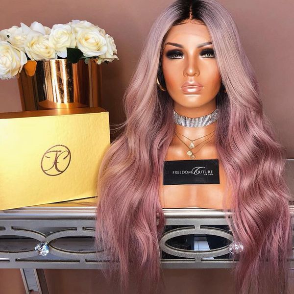ombre color wig 1b/pink full lace human hair wig with dark black roots 100% brazilian remy hair wig, Black;brown
ombre color wig 1b/pink full lace human hair wig with dark black roots 100% brazilian remy hair wig, Black;brown