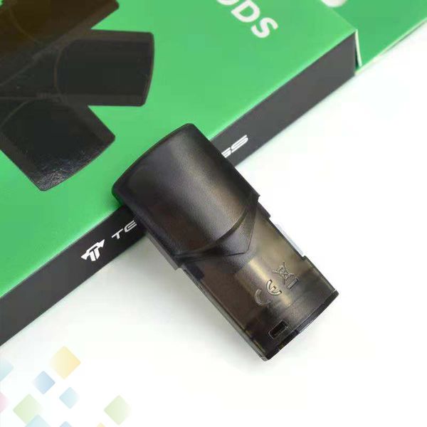 Authentic Tesla GG Pod Replacement Cartridge 2ml 1.5ohm Resistance Ceramic Cotton Coil For Teslacigs Vape Pen Starter Kit
Authentic Tesla GG Pod Replacement Cartridge 2ml 1.5ohm Resistance Ceramic Cotton Coil For Teslacigs Vape Pen Starter Kit