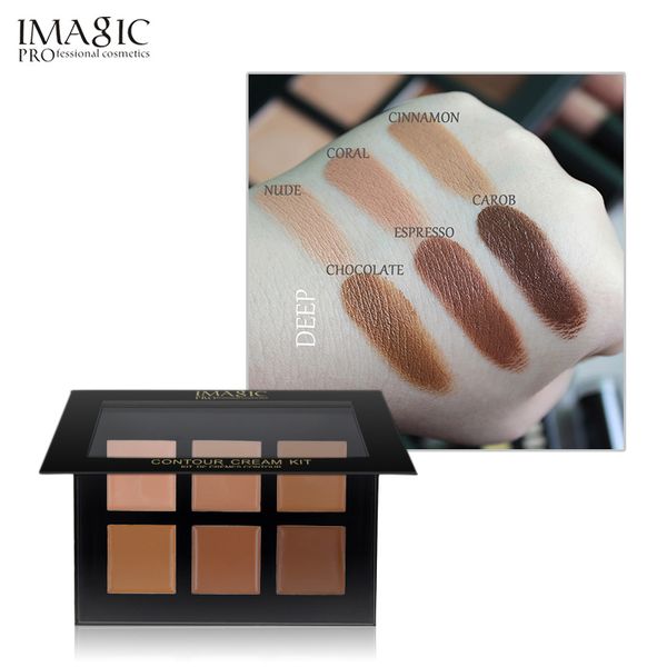 imagic 6 colors concealer cream contour palette kit pro makeup palatte concealer face primer net 30g all skin 1pcs ing
imagic 6 colors concealer cream contour palette kit pro makeup palatte concealer face primer net 30g all skin 1pcs ing