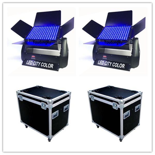 4 pieces with flightcase waterproof building projector uplights 180x3w 3in1 dmx rgb led wall washer ip65 light 180pcs led city color light
4 pieces with flightcase waterproof building projector uplights 180x3w 3in1 dmx rgb led wall washer ip65 light 180pcs led city color light