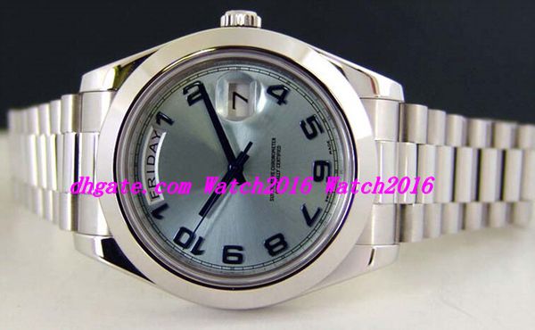 luxury watches stainless steel bracelet platinum glacier blue arabic 218206 - watch chest 41mm mechanical man watch wristwatch, Slivery;brown
luxury watches stainless steel bracelet platinum glacier blue arabic 218206 - watch chest 41mm mechanical man watch wristwatch, Slivery;brown