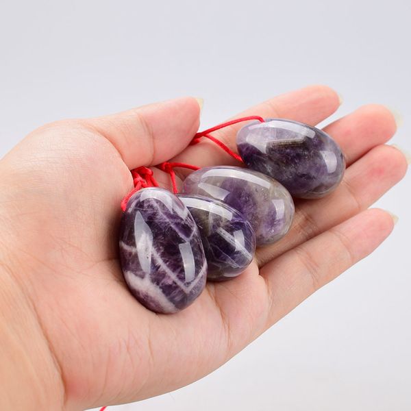 natural amethyst egg 45x30mm jade egg feminine products for women exercise tighten vaginal muscle wa ball
natural amethyst egg 45x30mm jade egg feminine products for women exercise tighten vaginal muscle wa ball