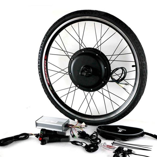 48V 1500W Conversion Kit Cycling Motor 20/" 24/" 26/" 700C E Bike Motor Anti-charge
