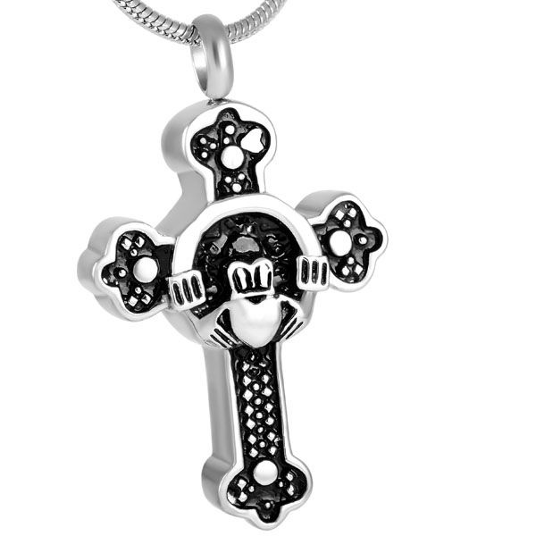 ijd8316 cremation jewelry for ashes stainless steel monkey cross cross necklace for ashes of loved one, Silver
ijd8316 cremation jewelry for ashes stainless steel monkey cross cross necklace for ashes of loved one, Silver
