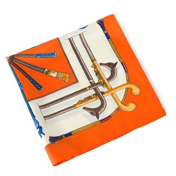 women 100% silk orange square scarf fox print satin foulard femme echarpe retro twill scarves 60*60cm, Blue;gray
women 100% silk orange square scarf fox print satin foulard femme echarpe retro twill scarves 60*60cm, Blue;gray