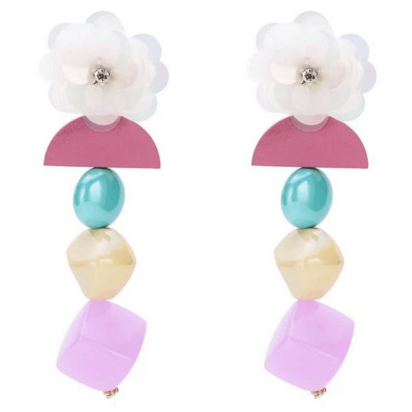 gereit ethnic boho jewelry irregular geometric drop earrings for women acrylic flower dangle earrings wooden long pendientes, Silver
gereit ethnic boho jewelry irregular geometric drop earrings for women acrylic flower dangle earrings wooden long pendientes, Silver