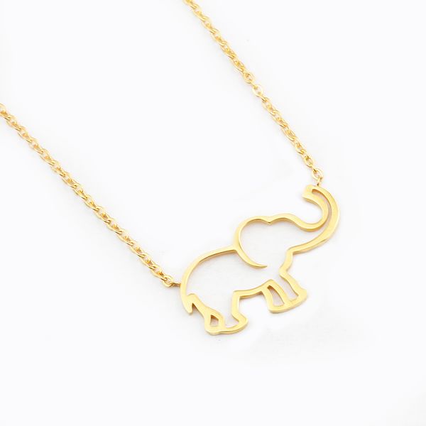 collier femme stainless steel gold chain origami elephant pendant necklaces for women jewelry collares largos de moda 2018 kolye, Silver
collier femme stainless steel gold chain origami elephant pendant necklaces for women jewelry collares largos de moda 2018 kolye, Silver