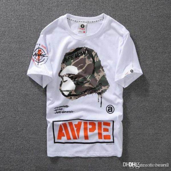 HotSummer Lovers Mens Cartoon Apes T-Shirts Fashion Crew Neck Short-sleeve classic camo Printed Supply Co Male Tops Tees cartton casual tees
HotSummer Lovers Mens Cartoon Apes T-Shirts Fashion Crew Neck Short-sleeve classic camo Printed Supply Co Male Tops Tees cartton casual tees