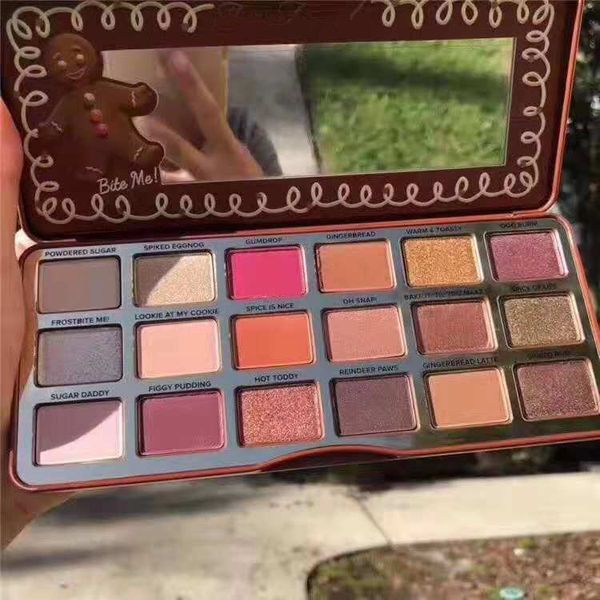 Dropshipping New Faced Gingerbread eyeshadow Spice Eyeshadow Makeup Palette 18colors Eye shadow Palette Shimmer Matte High quality
Dropshipping New Faced Gingerbread eyeshadow Spice Eyeshadow Makeup Palette 18colors Eye shadow Palette Shimmer Matte High quality