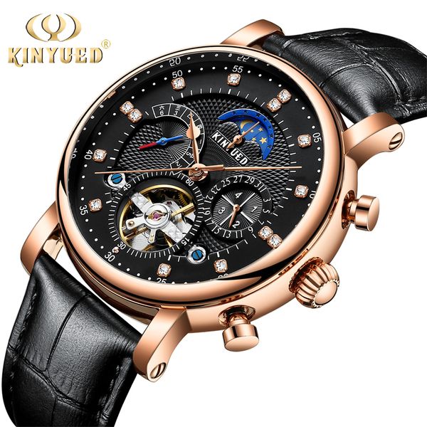 kinyued 2018 tourbillon mechanical watches men luxury fashion brand genuine leather man multifunctional automatic skeleton watch d18100706, Slivery;brown
kinyued 2018 tourbillon mechanical watches men luxury fashion brand genuine leather man multifunctional automatic skeleton watch d18100706, Slivery;brown