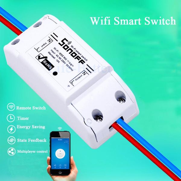 sonoff wifi switch wireless remote control automation module timer diy wireless switch remote controller via ios android 10a/2200w
sonoff wifi switch wireless remote control automation module timer diy wireless switch remote controller via ios android 10a/2200w
