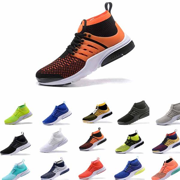 Europe Summer Presto High Top Knitting Shoes Mens Zapatos Presto Ultra Runner Shoe Chaussures Femme Shoes Sizes EU36-46
Europe Summer Presto High Top Knitting Shoes Mens Zapatos Presto Ultra Runner Shoe Chaussures Femme Shoes Sizes EU36-46