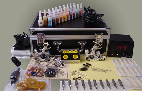 a full set of tattoo kit complete tattoo tool equipment high-grade machine body art kit
a full set of tattoo kit complete tattoo tool equipment high-grade machine body art kit