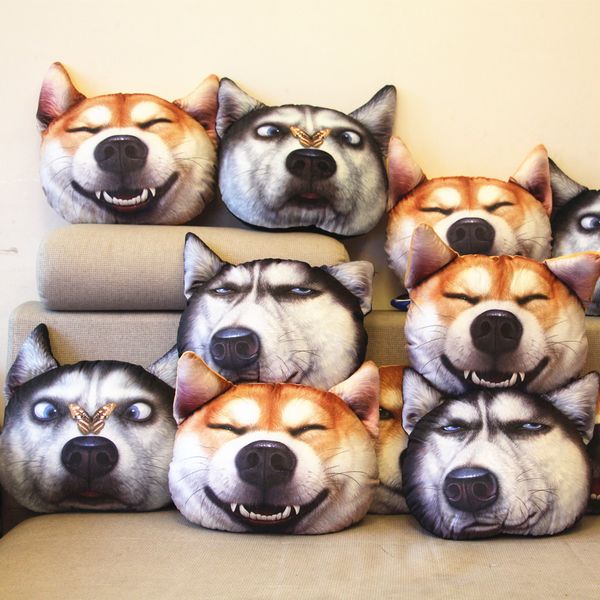 factory direct sell 3d plush toys cute dog head pillow simulation funny pillow stuffed animals toy pillow car cushion
factory direct sell 3d plush toys cute dog head pillow simulation funny pillow stuffed animals toy pillow car cushion