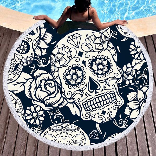 sugar skull printed large round beach towel for adults microfiber summer towel yoga mat 150cm blanket black bath tapestry
sugar skull printed large round beach towel for adults microfiber summer towel yoga mat 150cm blanket black bath tapestry