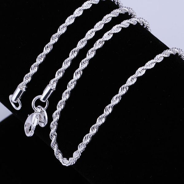 whole salewholesale silver-color twisted rope chain necklace 3mm 16-24 inch fashion jewelry
whole salewholesale silver-color twisted rope chain necklace 3mm 16-24 inch fashion jewelry