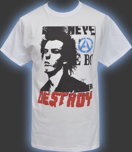 mens white t-shirt sid destroy seditionaries 1977 vicious punk rock london s-5xl, White;black
mens white t-shirt sid destroy seditionaries 1977 vicious punk rock london s-5xl, White;black