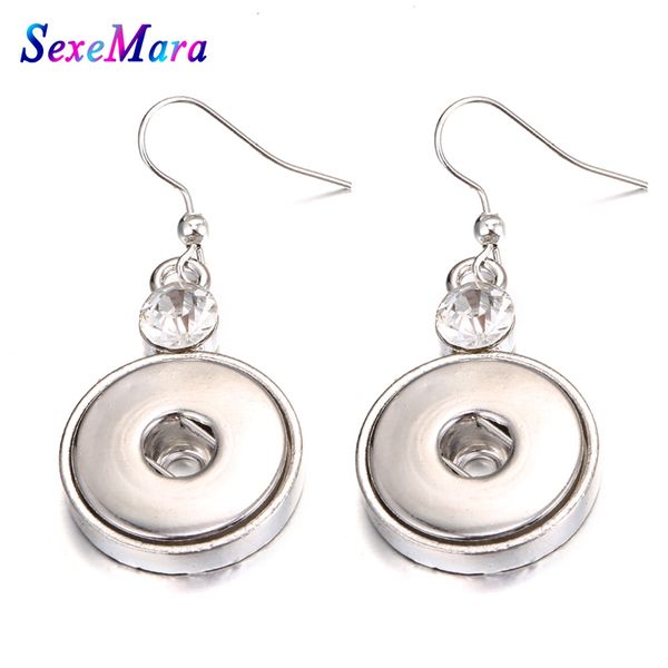 new 18mm snap button earring jewelry metal snap earrings eardrop crown 18mm earrings earring jewelry, Silver
new 18mm snap button earring jewelry metal snap earrings eardrop crown 18mm earrings earring jewelry, Silver