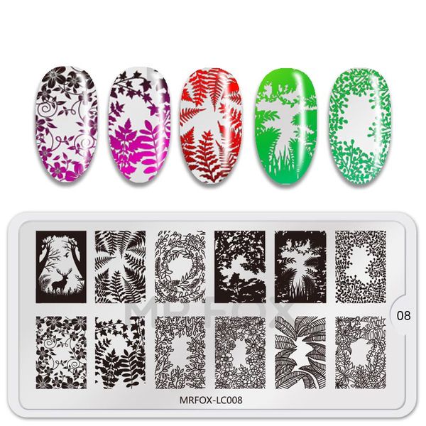 6.5*12.5cm manicure image template stencils stripe plant symbol pattern stainless steel nail art stamping plate nails tools, White
6.5*12.5cm manicure image template stencils stripe plant symbol pattern stainless steel nail art stamping plate nails tools, White