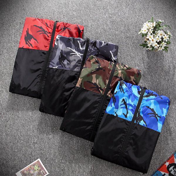 mens clothing autumn windbreaker black blue camouflage contrast colors jacket light weight fashion coat ing, Black;brown
mens clothing autumn windbreaker black blue camouflage contrast colors jacket light weight fashion coat ing, Black;brown