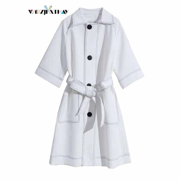 2018 new women autumn solid color overcoat fashion casual long fund temperament white loose wild cowboy windbreaker coat wt071, Tan;black
2018 new women autumn solid color overcoat fashion casual long fund temperament white loose wild cowboy windbreaker coat wt071, Tan;black