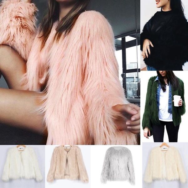 women warm winter faux fur hooded parka coat overcoat long outwear new fashion women clothes plus size, Black
women warm winter faux fur hooded parka coat overcoat long outwear new fashion women clothes plus size, Black