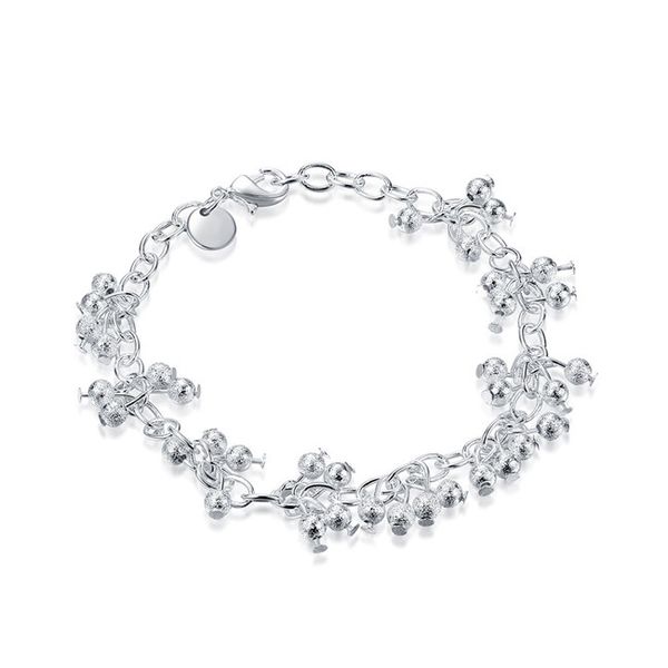 grapevine bracelet sterling silver plated bracelet ; brand new men and women 925 silver bracelet spb087, Black
grapevine bracelet sterling silver plated bracelet ; brand new men and women 925 silver bracelet spb087, Black