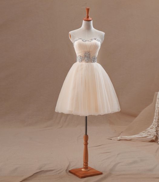 beaded tulle ball gown cocktail dresses 2019 champagne short party dress new knee length prom gowns, Black
beaded tulle ball gown cocktail dresses 2019 champagne short party dress new knee length prom gowns, Black