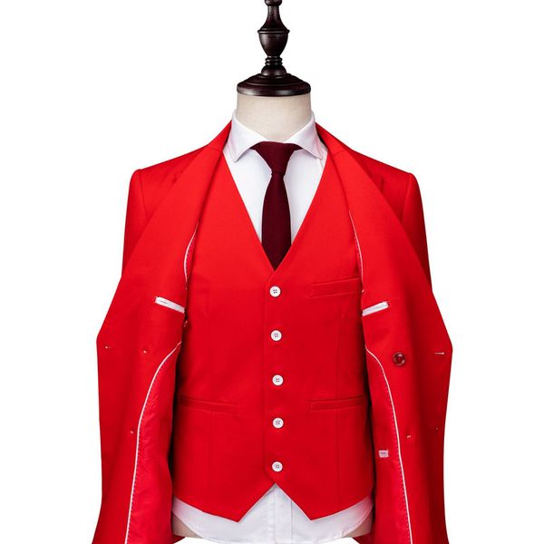 double breasted red men suits for wedding man blazers prom wear groom tuxedo bridegroom 3 piece jacket pants vest peaked lapel slim fit, Black;gray
double breasted red men suits for wedding man blazers prom wear groom tuxedo bridegroom 3 piece jacket pants vest peaked lapel slim fit, Black;gray