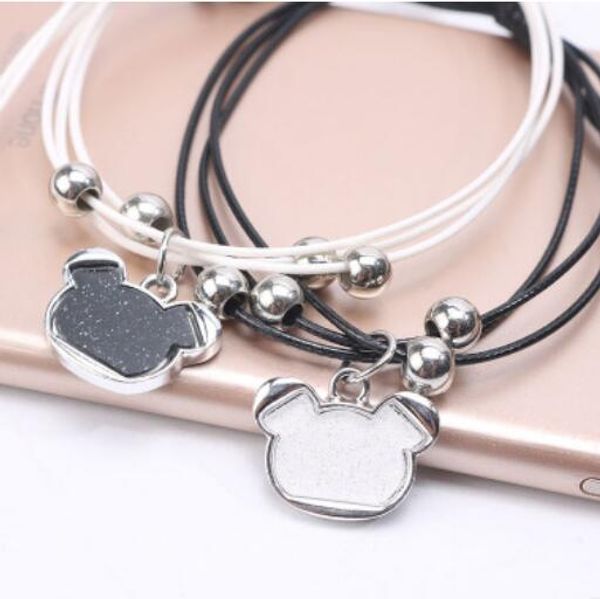 jewely charm bracelets for couple white black bear simple wholesale fashion of shipping, Golden;silver
jewely charm bracelets for couple white black bear simple wholesale fashion of shipping, Golden;silver