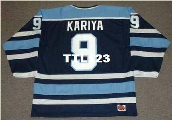 mens #9 paul kariya maine black bears 1993 ccm vintage home hockey jersey or custom any name or number retro jersey, Black;red
mens #9 paul kariya maine black bears 1993 ccm vintage home hockey jersey or custom any name or number retro jersey, Black;red